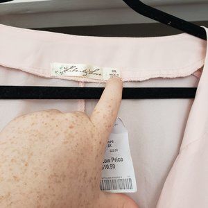 BRAND NEW with tags Pink blouse